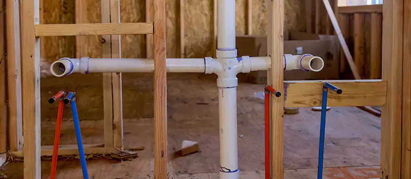 Process of Rough In Plumbing in Dubai Marina, United Arab Emirates