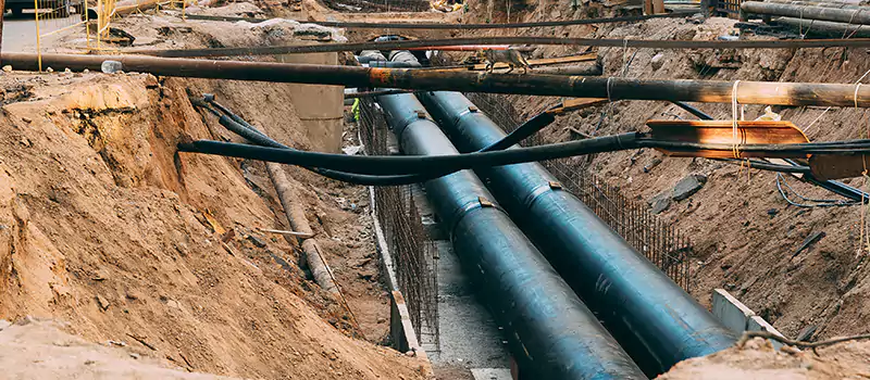 Underground Drainage Pipe Replacement in Dubai Marina, UAE